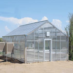 GrowSpan Commercial Educator Greenhouse - 14'W x 48'L w/Base Plates