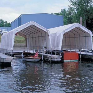 ClearSpan&#153; Boat House 12'W x 8'H x 24'L - White