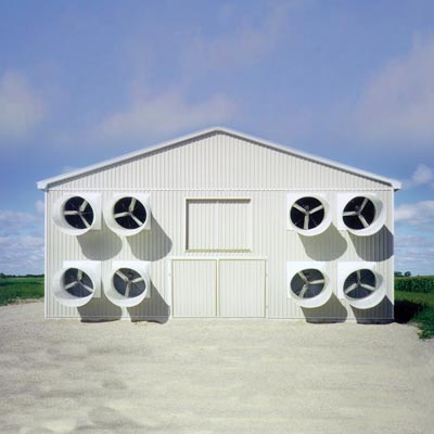 Garage Industrial 12" Twister Exhaust Fan for Greenhouses Farms Workshops 