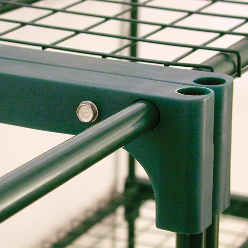 Greenhouse Shelf Unit 4 Shelves Growers Supply