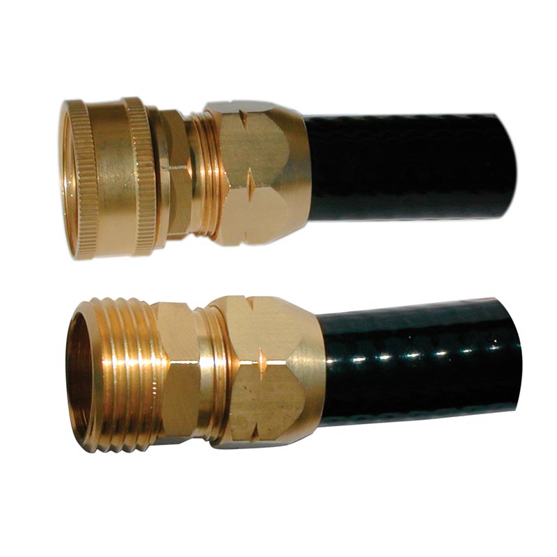 ValuTek Brass Hose Fittings 1/2"ID Growers Supply