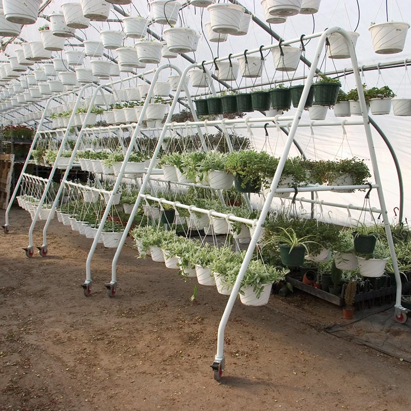 EZGrow Hanging Plant Display & Transport Rack Growers Supply