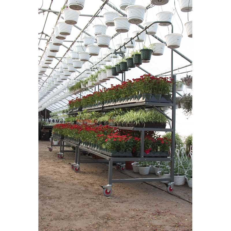 EZGrow 3Level Plant & Display Bench Growers Supply