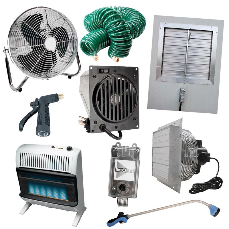 Jumbo Greenhouse Equipment Kit Propane Growers Supply