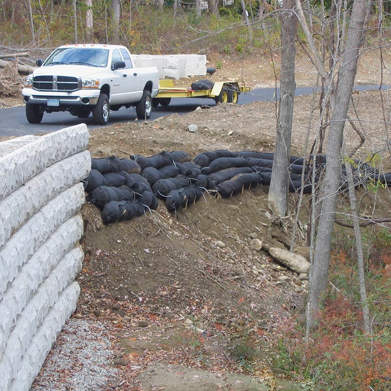 Erosion Control Tube 12" Dia. x 100'L Roll Growers Supply