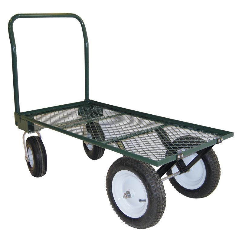 EZHaul 4 Wheel Garden Cart Growers Supply