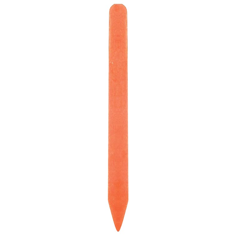 Orange Coated Wood Garden Stakes Case of 250 Growers Supply
