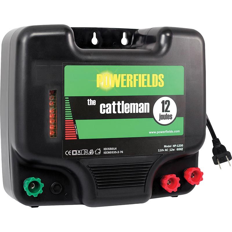 12.53 Joule Cattleman Fence Charger 110V Growers Supply