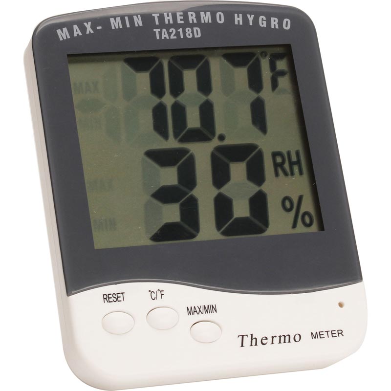 Digital Thermometer/Hygrometer Growers Supply