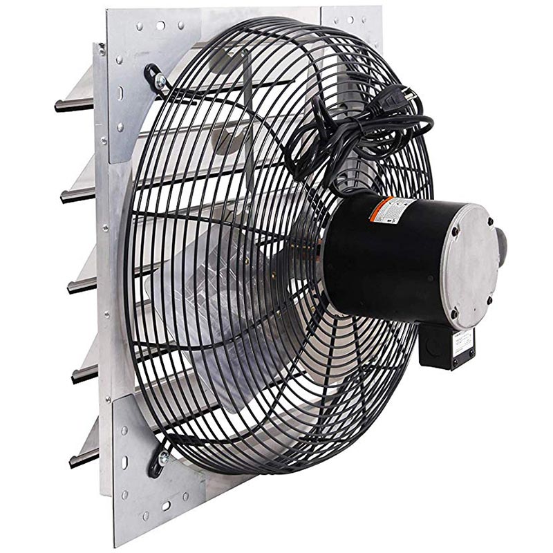 ValuTek™ Direct Drive Exhaust Fan w/Shutters 24" Variable Speed