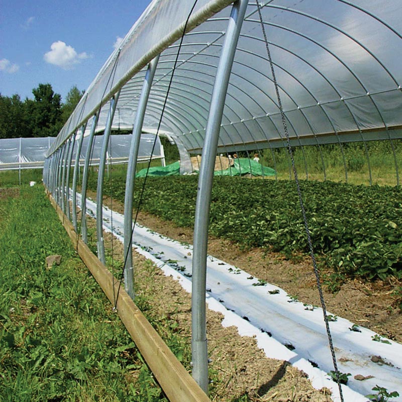 GrowSpan Round Economy High Tunnel 20'W x 12'H x 24'L Growers Supply