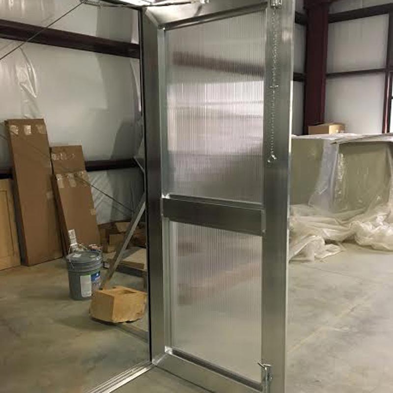 Premium PreHung Double Greenhouse Door 4'W x 7'H Growers Supply