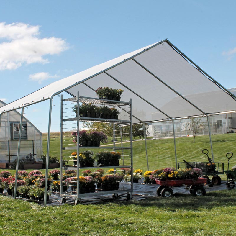Commercial Svensson Shade House 24'W x 50'L 50 Growers Supply